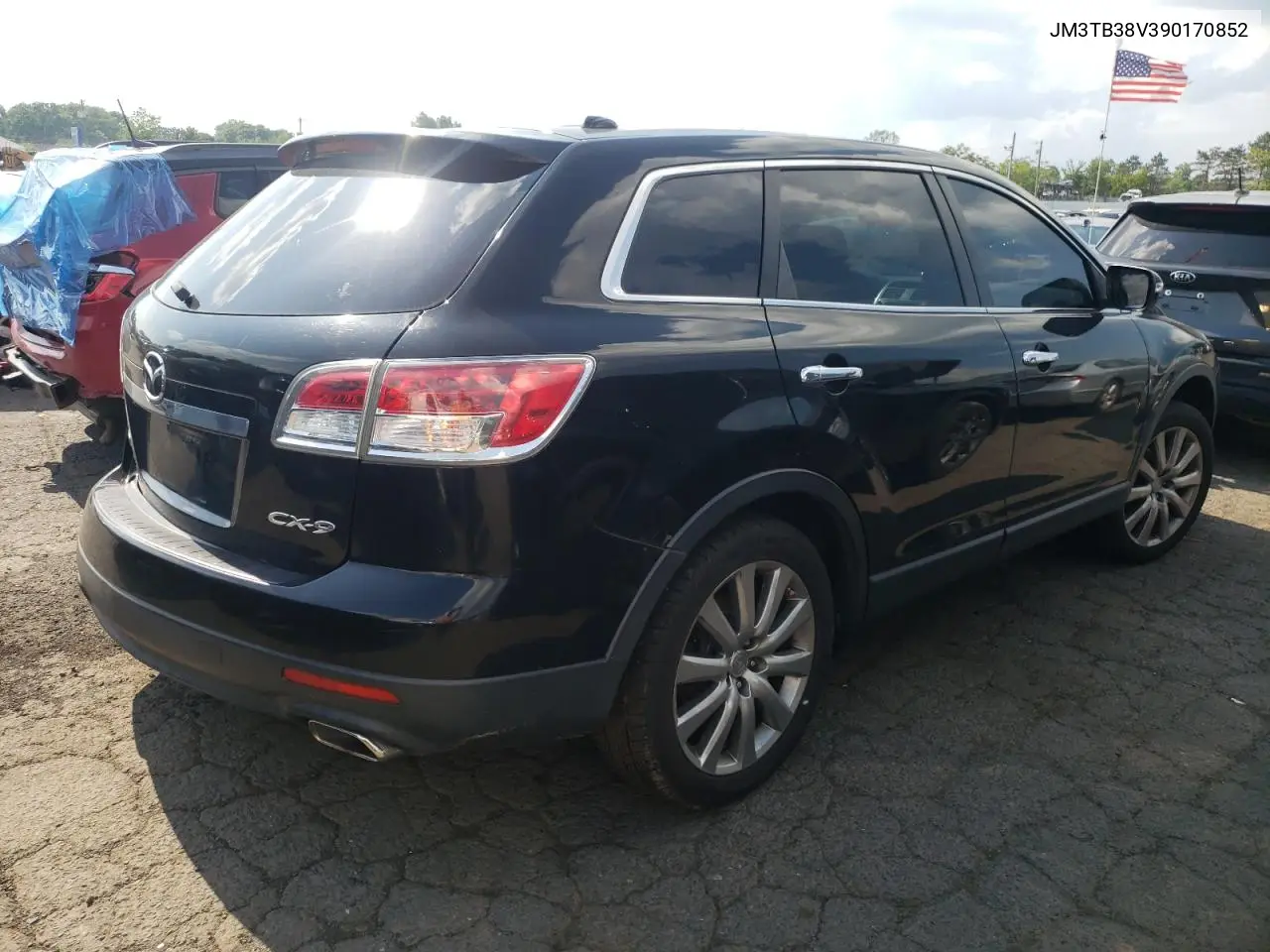 2009 Mazda Cx-9 VIN: JM3TB38V390170852 Lot: 62580335