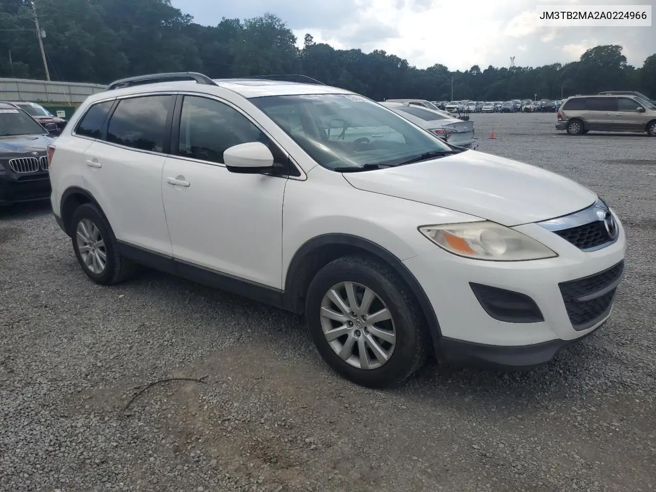 2010 Mazda Cx-9 VIN: JM3TB2MA2A0224966 Lot: 62805305