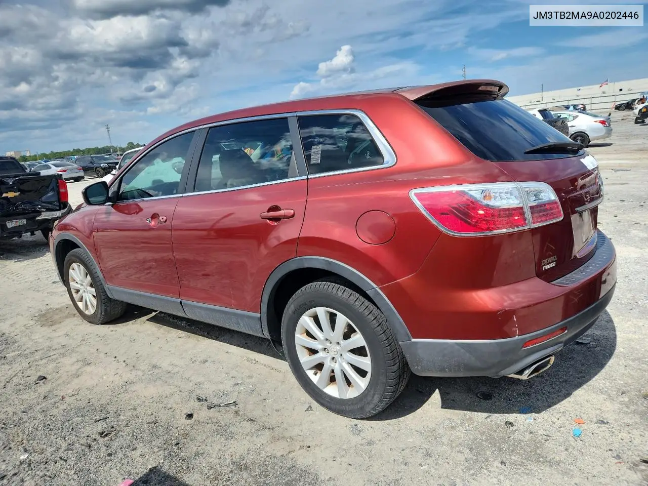 2010 Mazda Cx-9 VIN: JM3TB2MA9A0202446 Lot: 63392685
