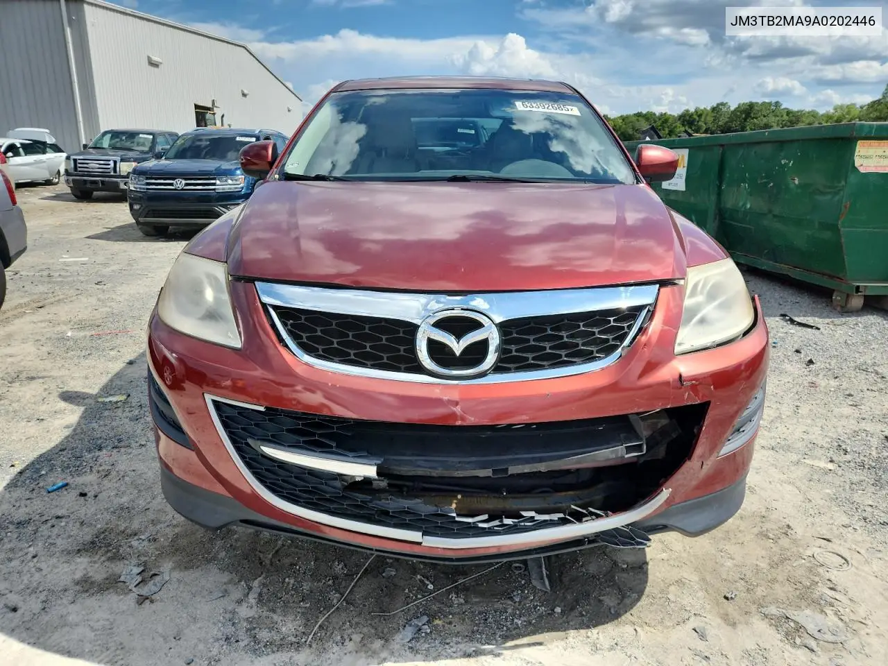 2010 Mazda Cx-9 VIN: JM3TB2MA9A0202446 Lot: 63392685