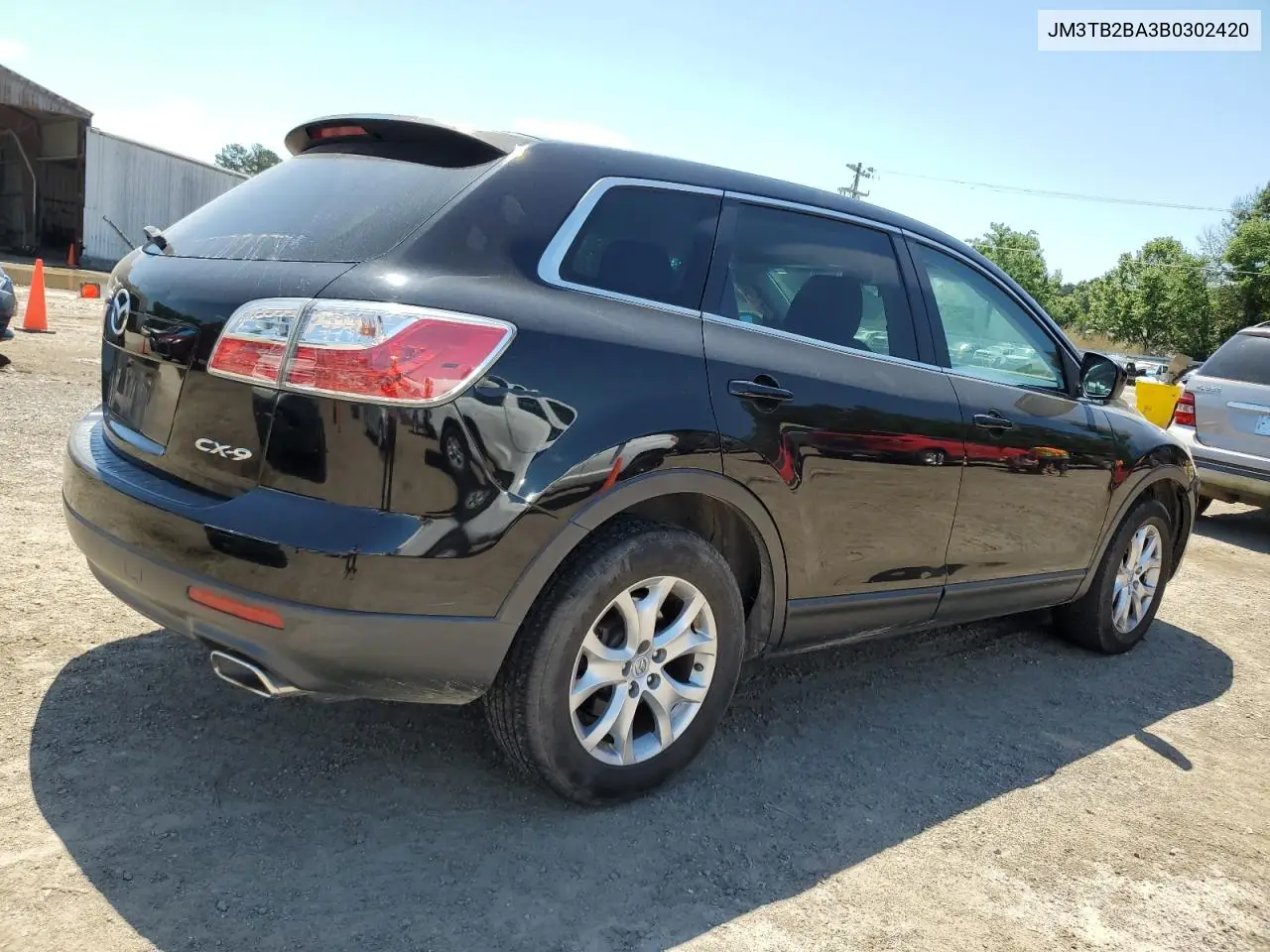 2011 Mazda Cx-9 VIN: JM3TB2BA3B0302420 Lot: 56856015