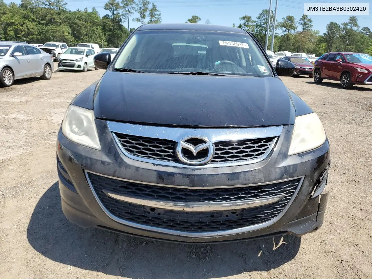 2011 Mazda Cx-9 VIN: JM3TB2BA3B0302420 Lot: 56856015