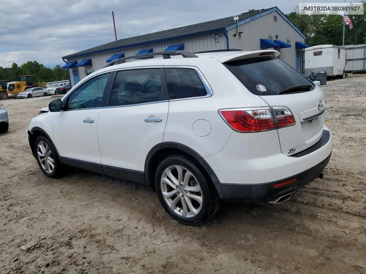 2011 Mazda Cx-9 VIN: JM3TB2DA3B0301927 Lot: 56886665