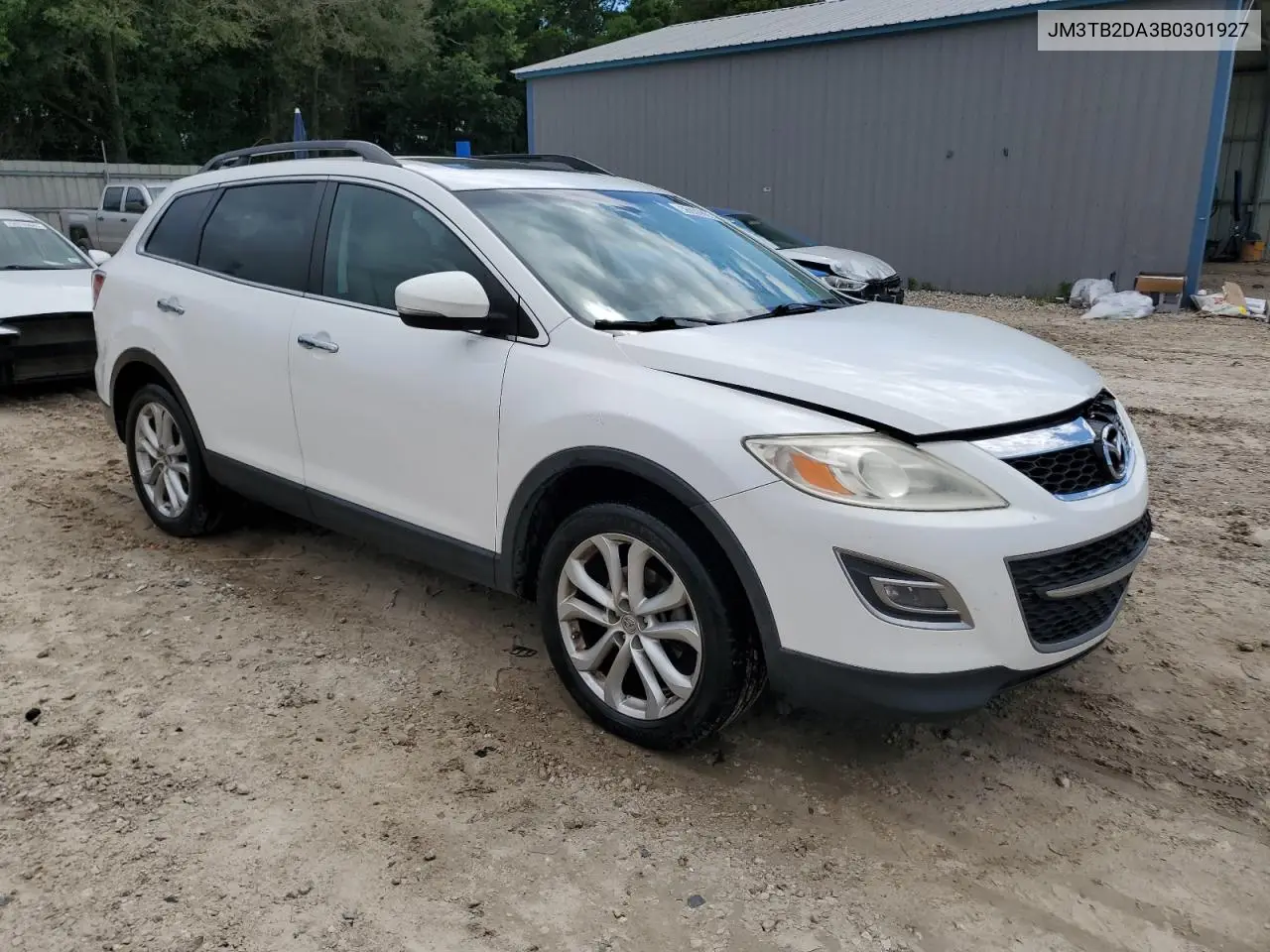 2011 Mazda Cx-9 VIN: JM3TB2DA3B0301927 Lot: 56886665