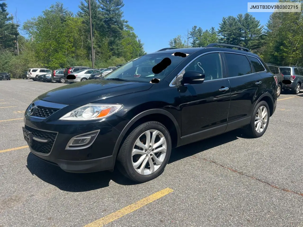 2011 Mazda Cx-9 VIN: JM3TB3DV3B0302715 Lot: 56952095