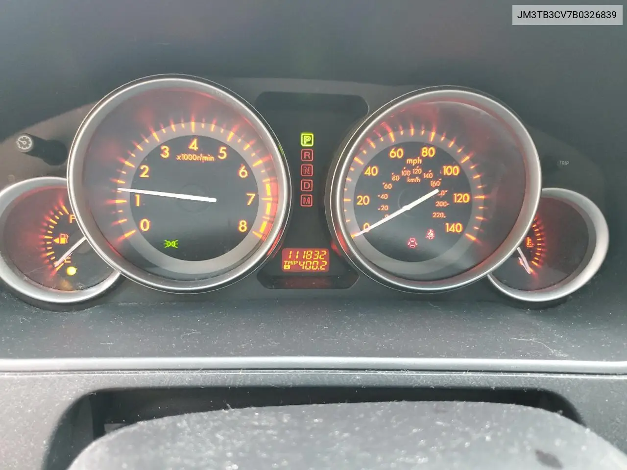 jm3tb3cv7b0326839 JM3TB3CV7B0326839 2011 Mazda Cx-9
