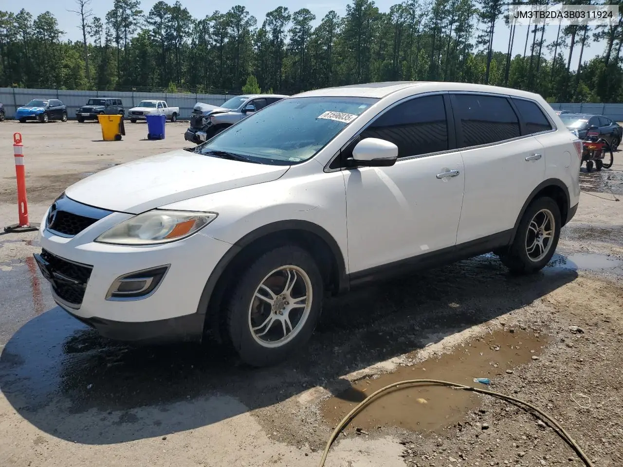 2011 Mazda Cx-9 VIN: JM3TB2DA3B0311924 Lot: 61596035
