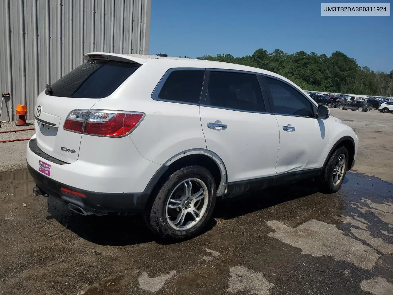 2011 Mazda Cx-9 VIN: JM3TB2DA3B0311924 Lot: 61596035
