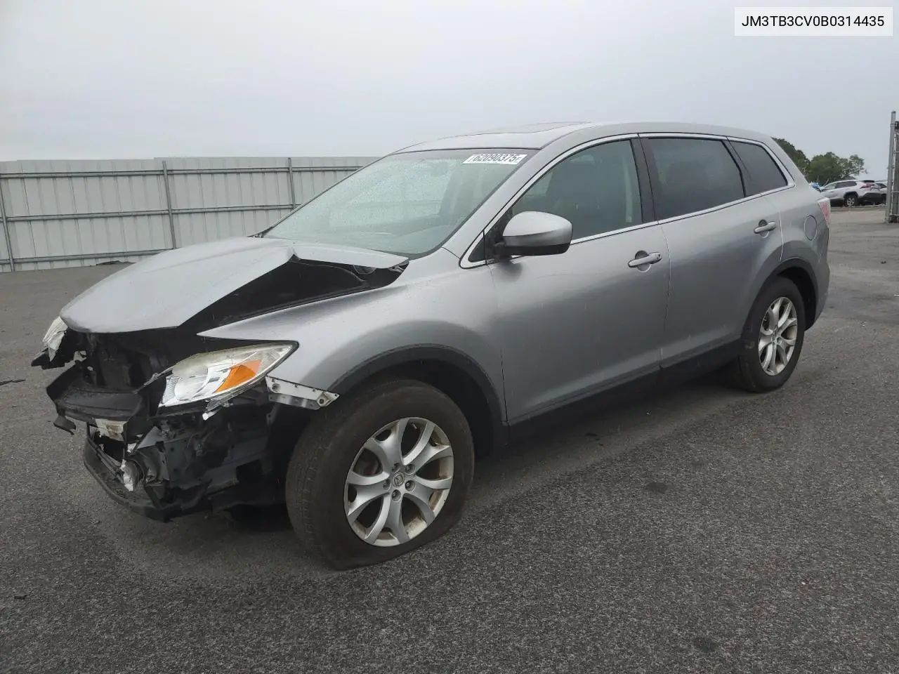 2011 Mazda Cx-9 VIN: JM3TB3CV0B0314435 Lot: 62090375