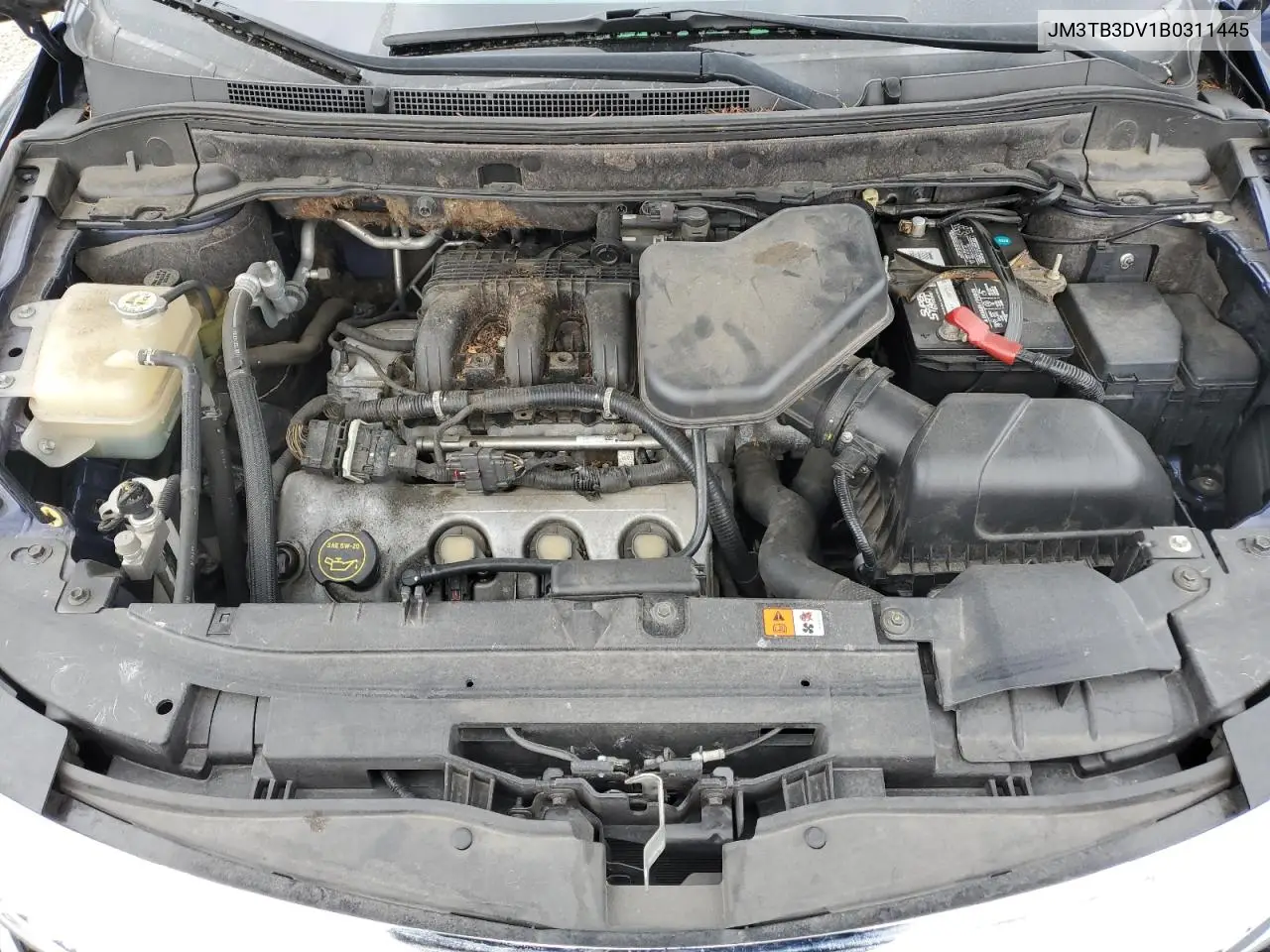 2011 Mazda Cx-9 VIN: JM3TB3DV1B0311445 Lot: 62597485
