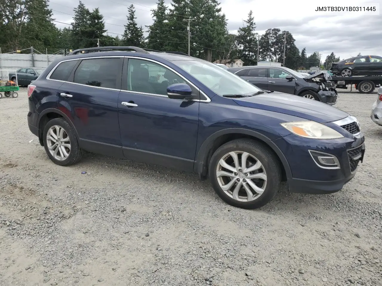 2011 Mazda Cx-9 VIN: JM3TB3DV1B0311445 Lot: 62597485