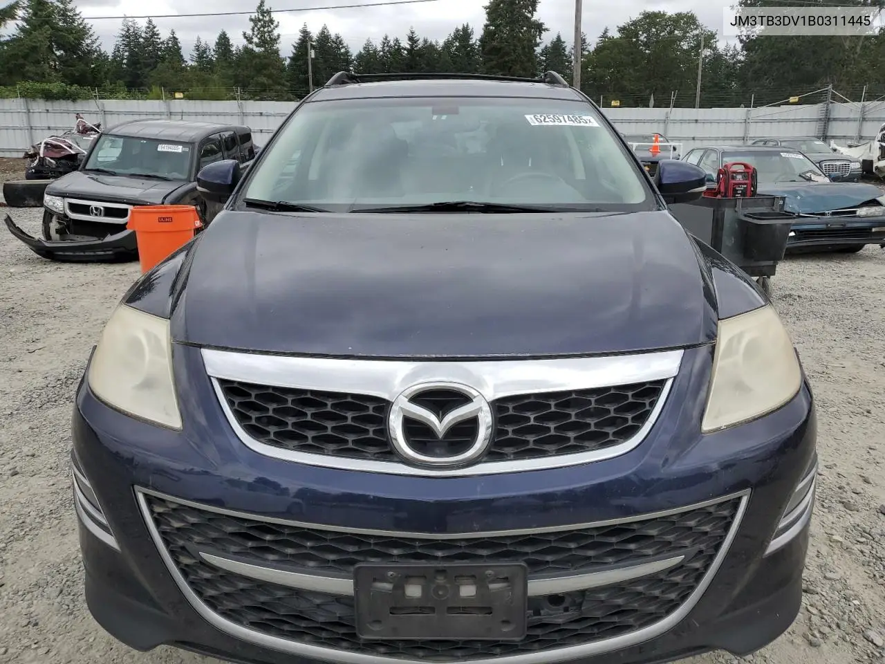 2011 Mazda Cx-9 VIN: JM3TB3DV1B0311445 Lot: 62597485