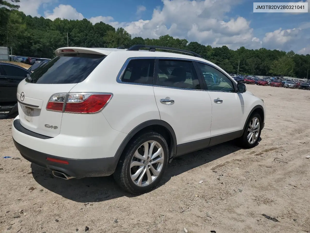 2011 Mazda Cx-9 VIN: JM3TB2DV2B0321041 Lot: 64523365
