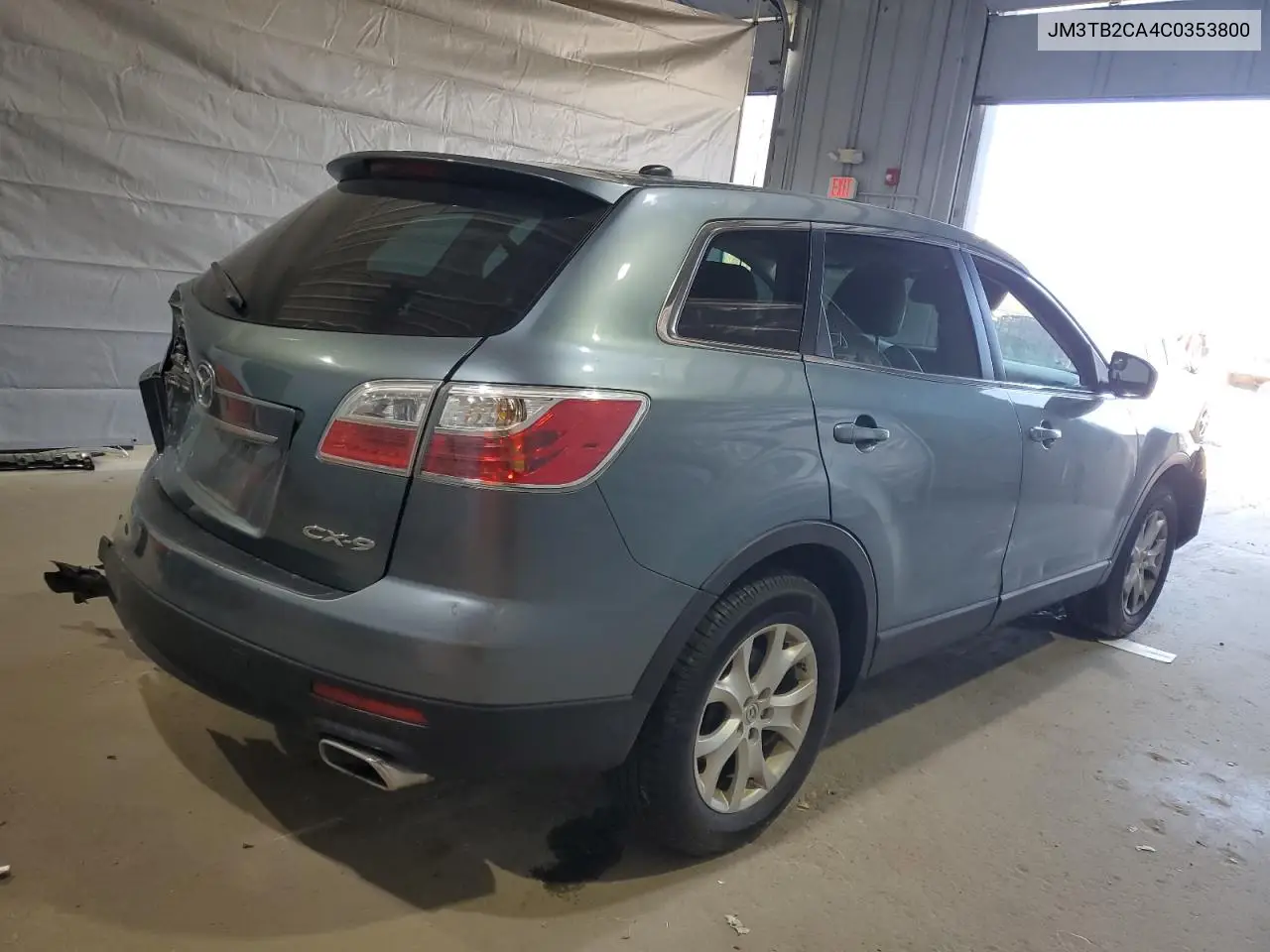 2012 Mazda Cx-9 VIN: JM3TB2CA4C0353800 Lot: 54611775