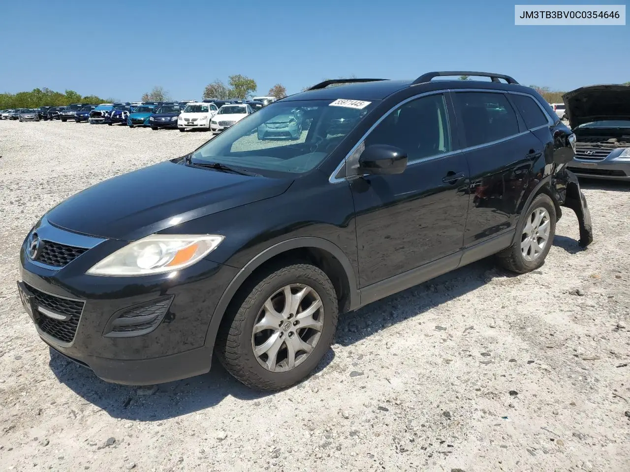 2012 Mazda Cx-9 VIN: JM3TB3BV0C0354646 Lot: 55971445