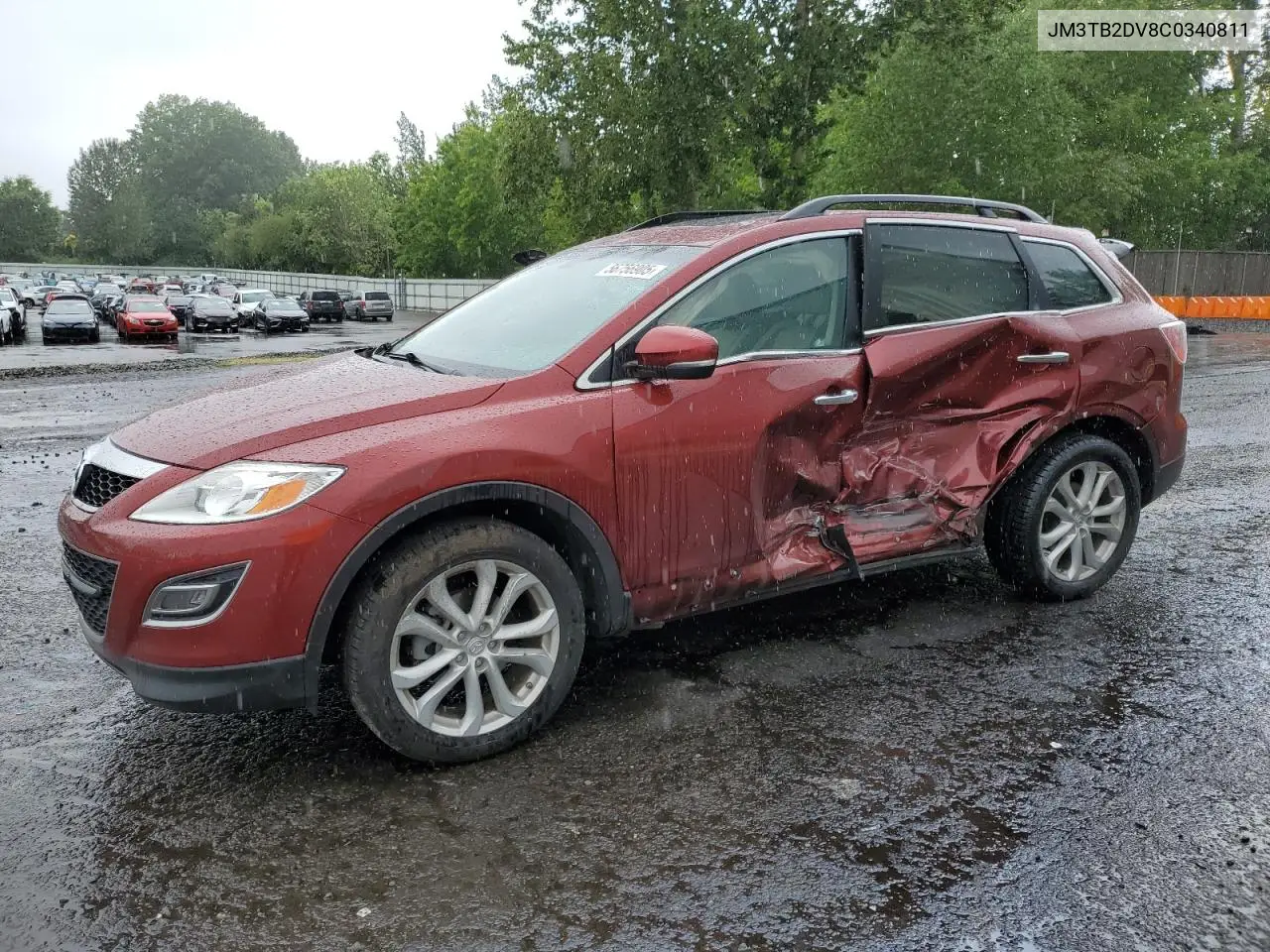 2012 Mazda Cx-9 VIN: JM3TB2DV8C0340811 Lot: 56756905