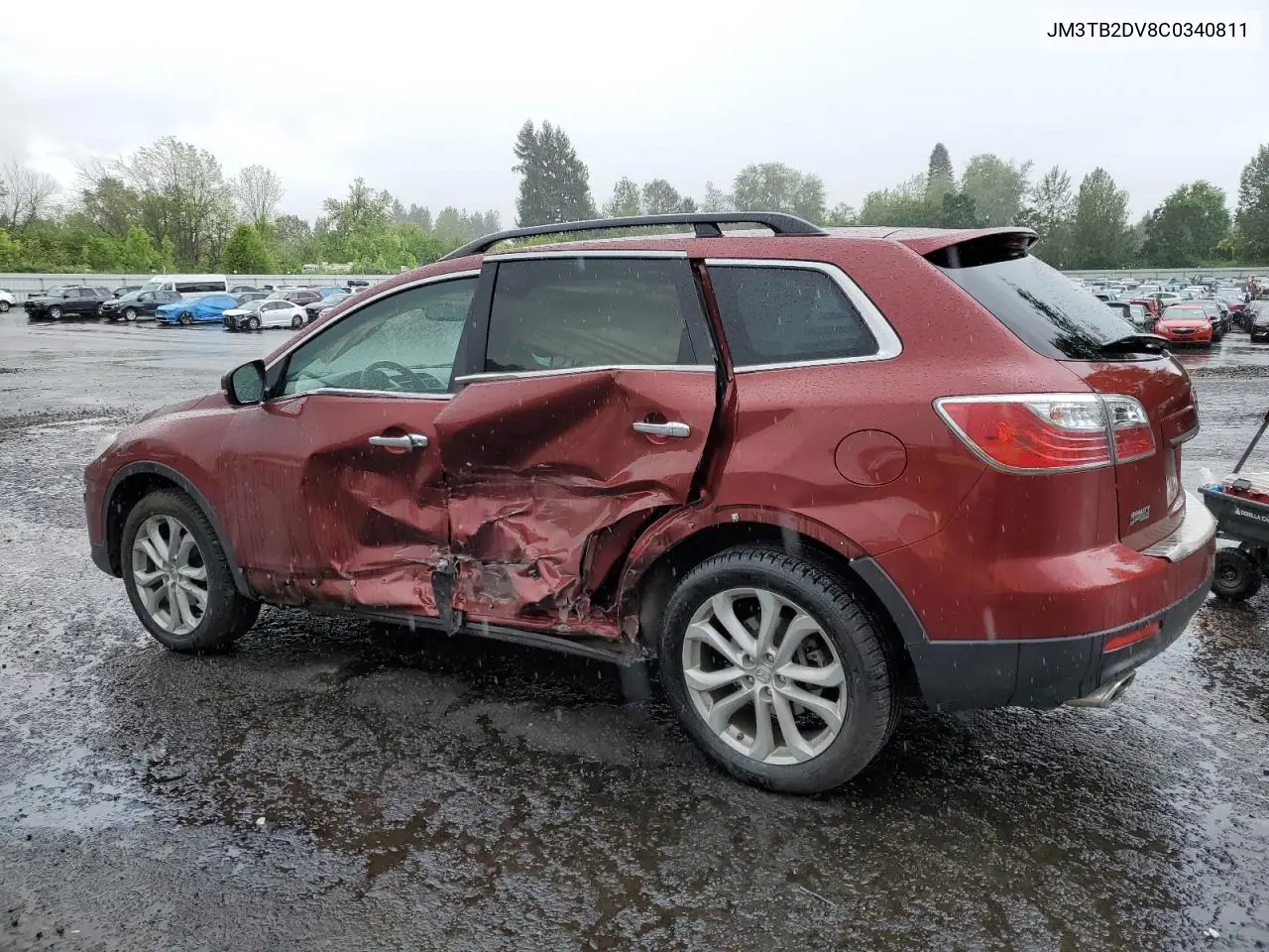 2012 Mazda Cx-9 VIN: JM3TB2DV8C0340811 Lot: 56756905
