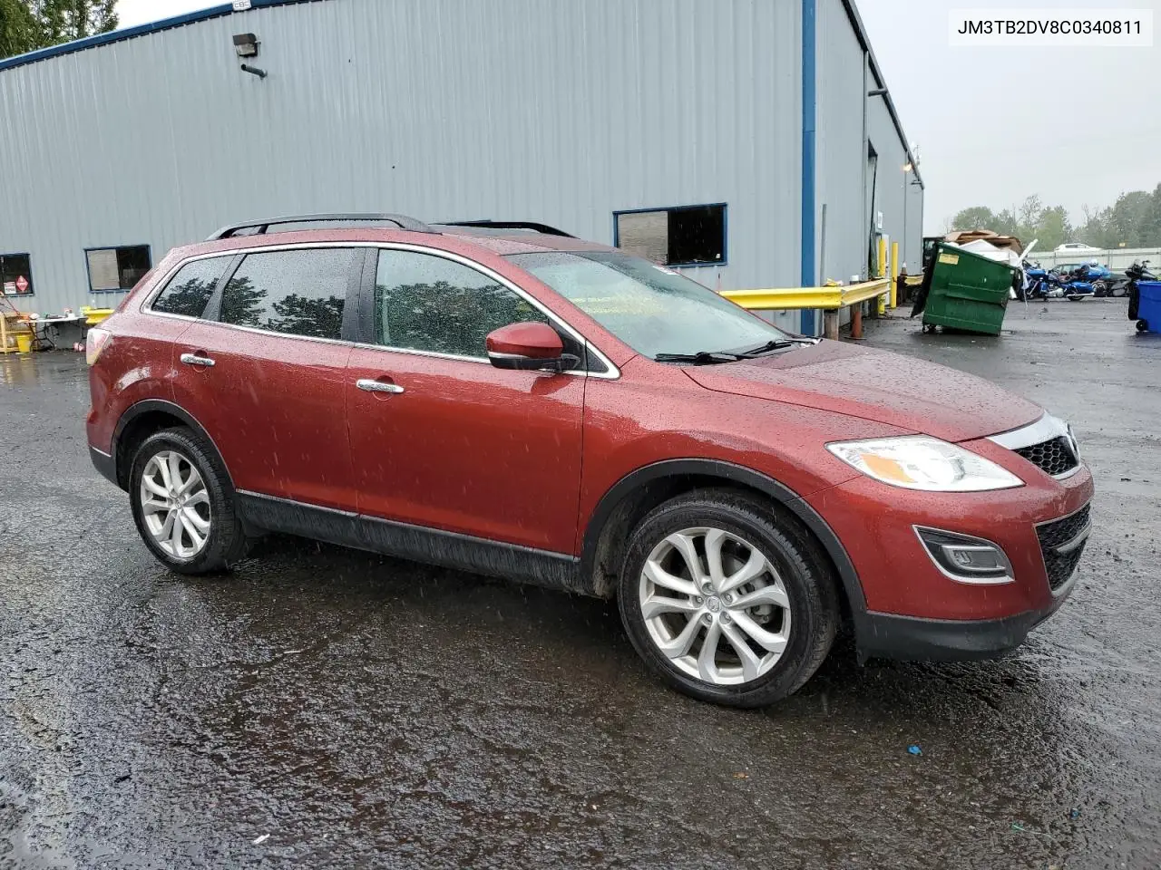 2012 Mazda Cx-9 VIN: JM3TB2DV8C0340811 Lot: 56756905