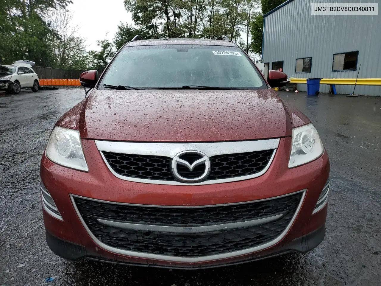 2012 Mazda Cx-9 VIN: JM3TB2DV8C0340811 Lot: 56756905