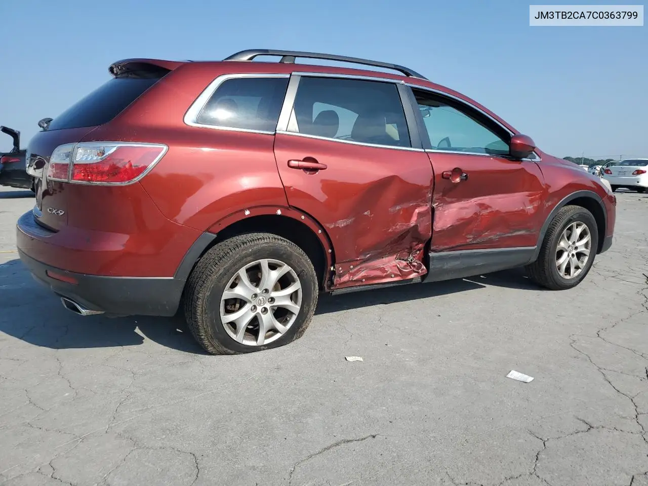 2012 Mazda Cx-9 VIN: JM3TB2CA7C0363799 Lot: 61932245