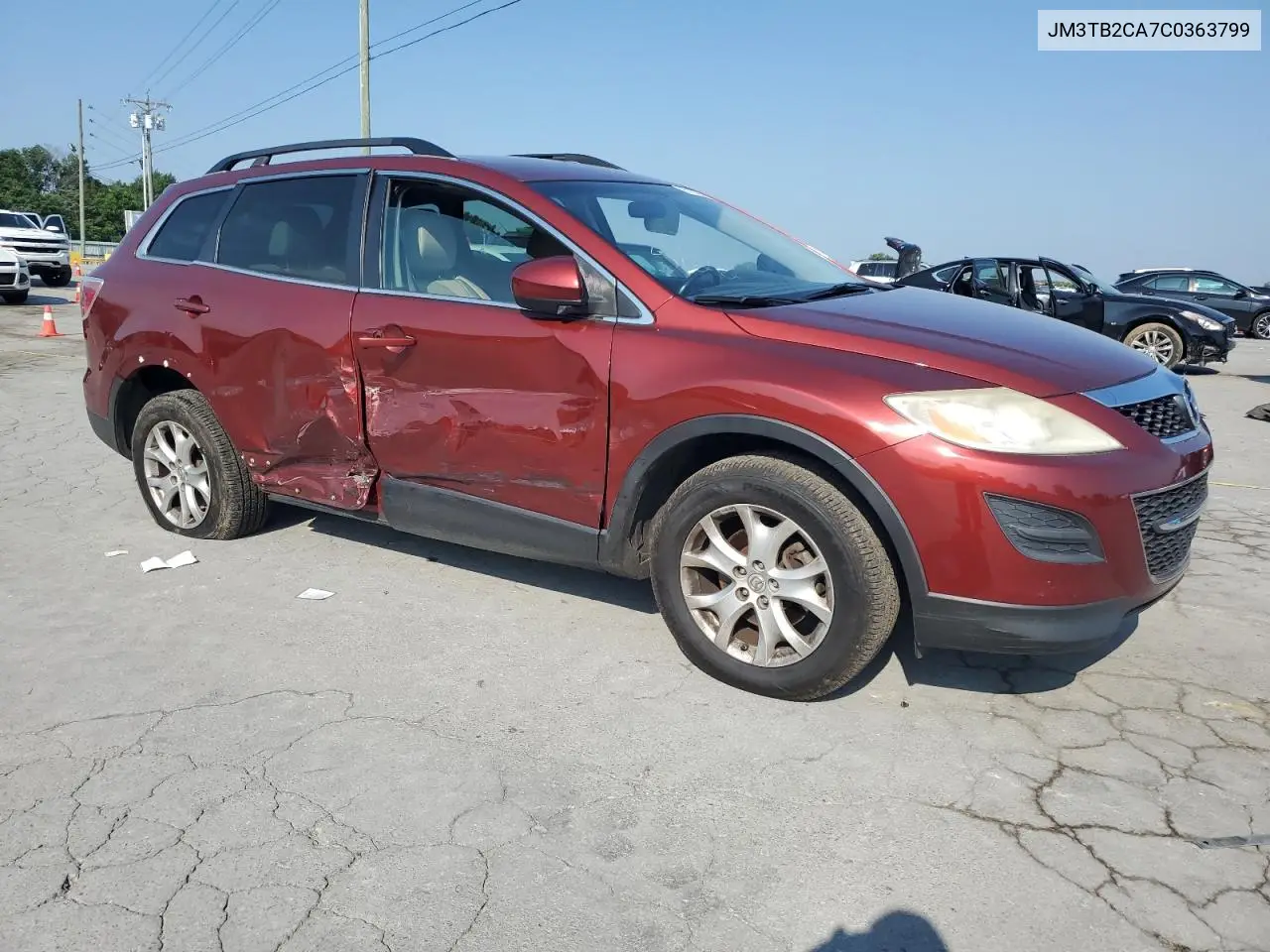 2012 Mazda Cx-9 VIN: JM3TB2CA7C0363799 Lot: 61932245