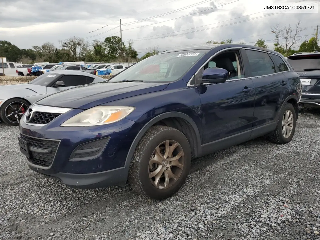 2012 Mazda Cx-9 VIN: JM3TB3CA1C0351721 Lot: 62056365