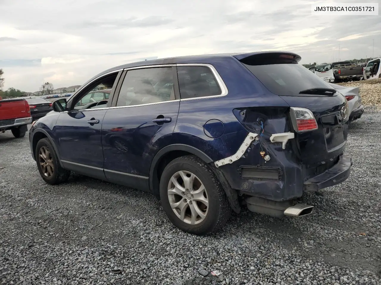 2012 Mazda Cx-9 VIN: JM3TB3CA1C0351721 Lot: 62056365