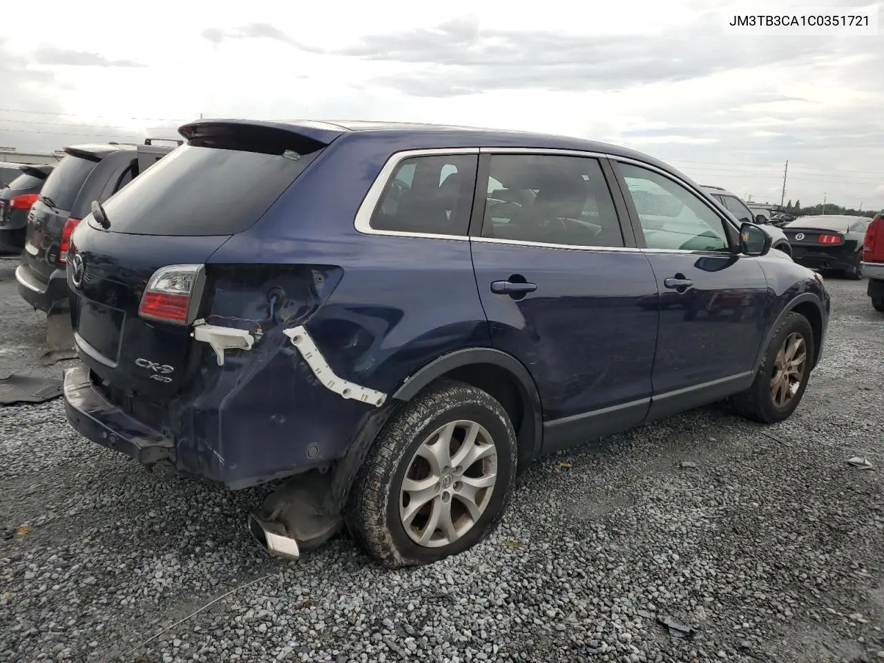 2012 Mazda Cx-9 VIN: JM3TB3CA1C0351721 Lot: 62056365