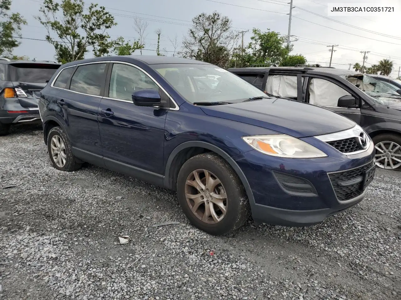2012 Mazda Cx-9 VIN: JM3TB3CA1C0351721 Lot: 62056365