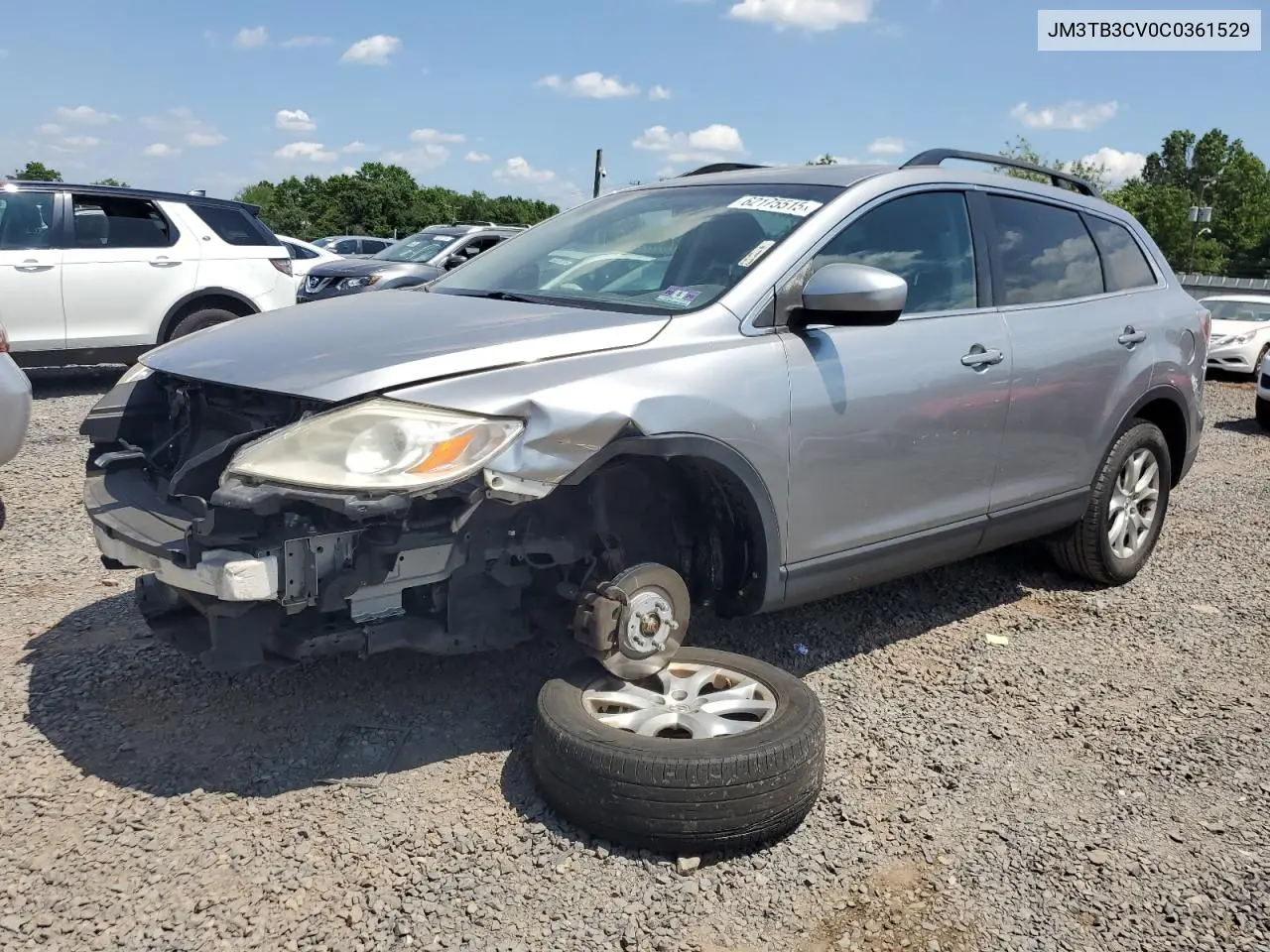 2012 Mazda Cx-9 VIN: JM3TB3CV0C0361529 Lot: 62175515