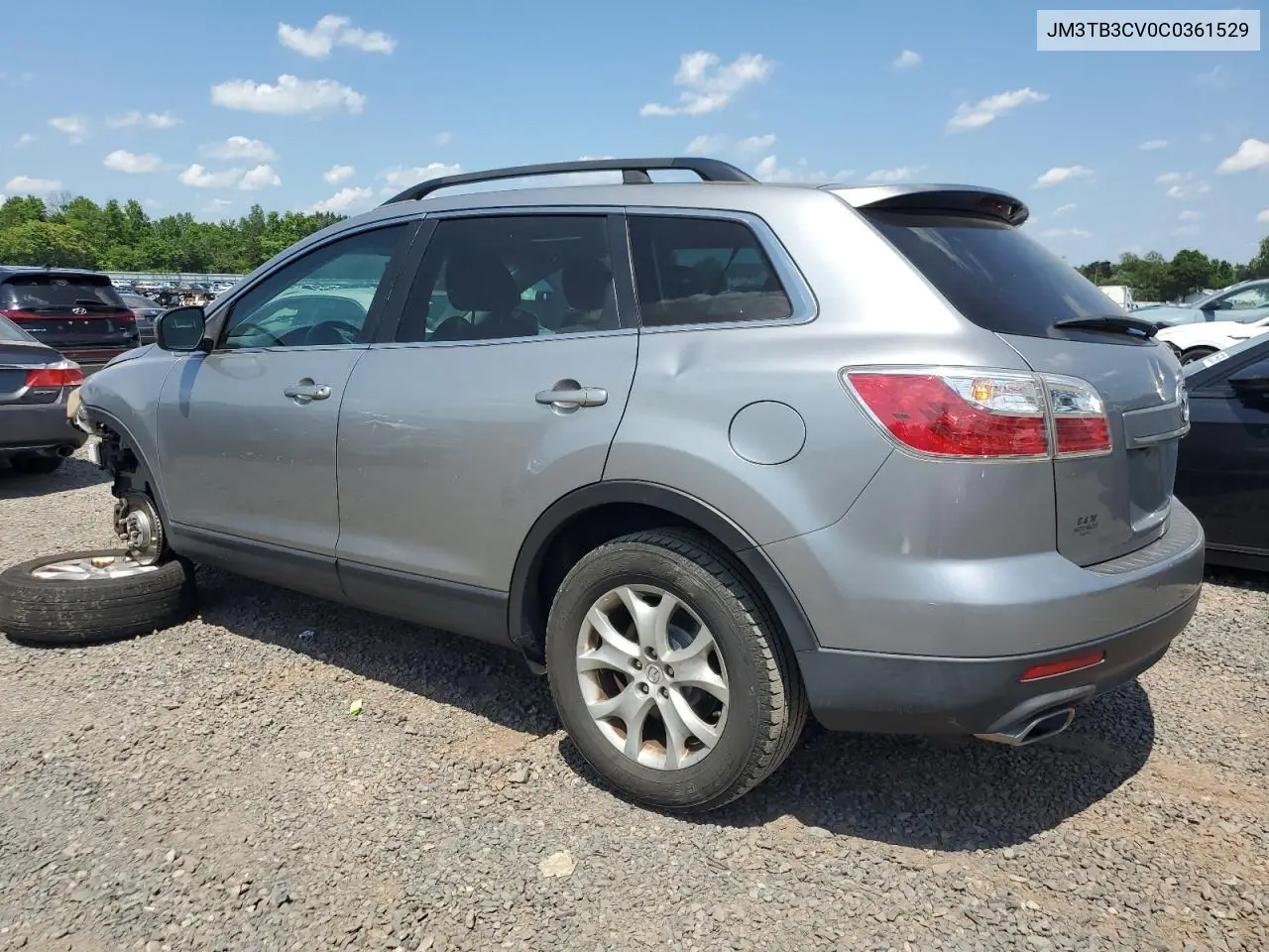 2012 Mazda Cx-9 VIN: JM3TB3CV0C0361529 Lot: 62175515