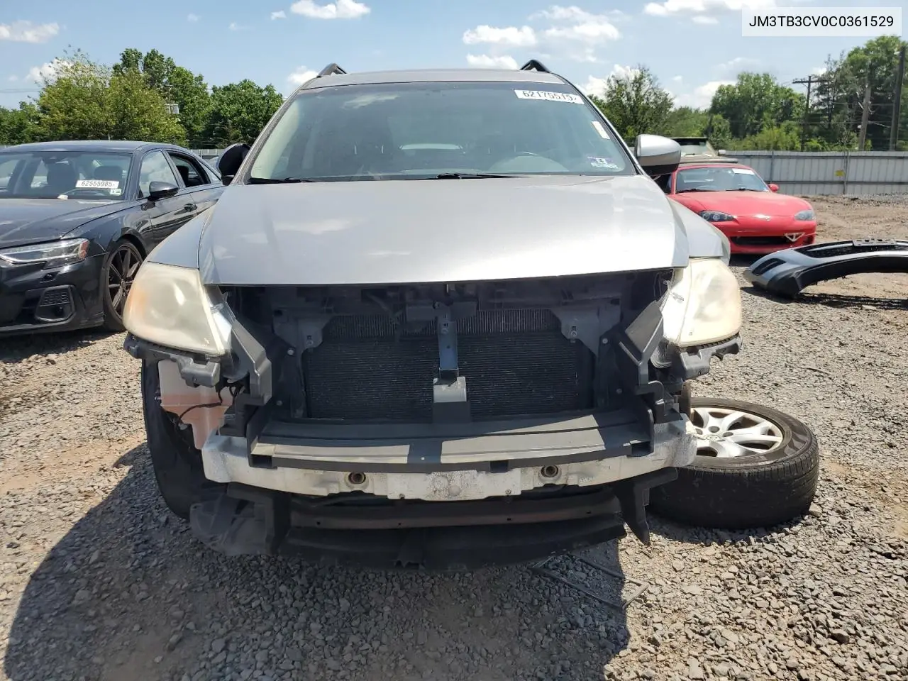 2012 Mazda Cx-9 VIN: JM3TB3CV0C0361529 Lot: 62175515
