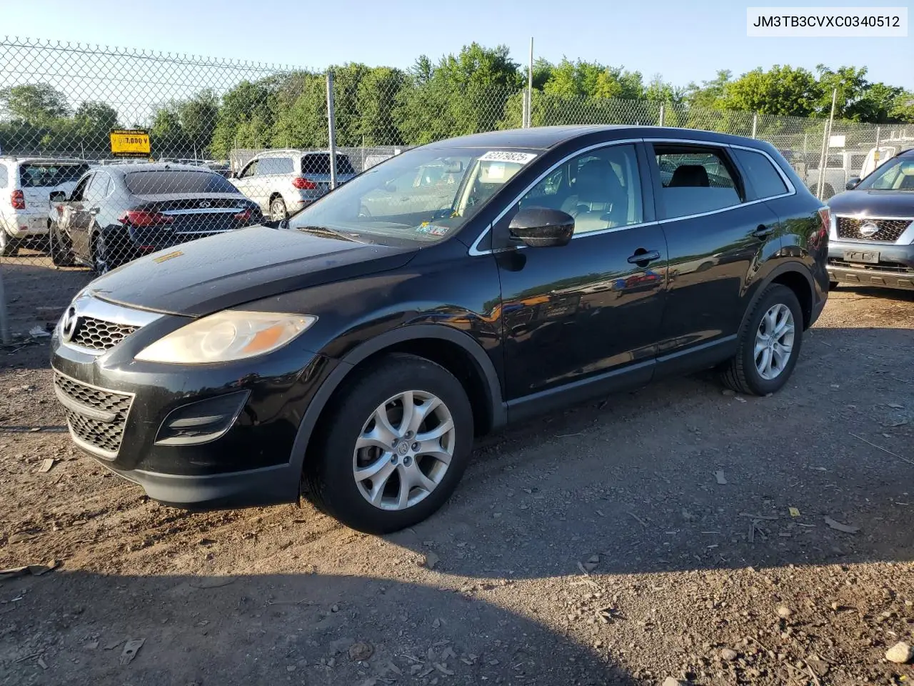 2012 Mazda Cx-9 VIN: JM3TB3CVXC0340512 Lot: 62379825