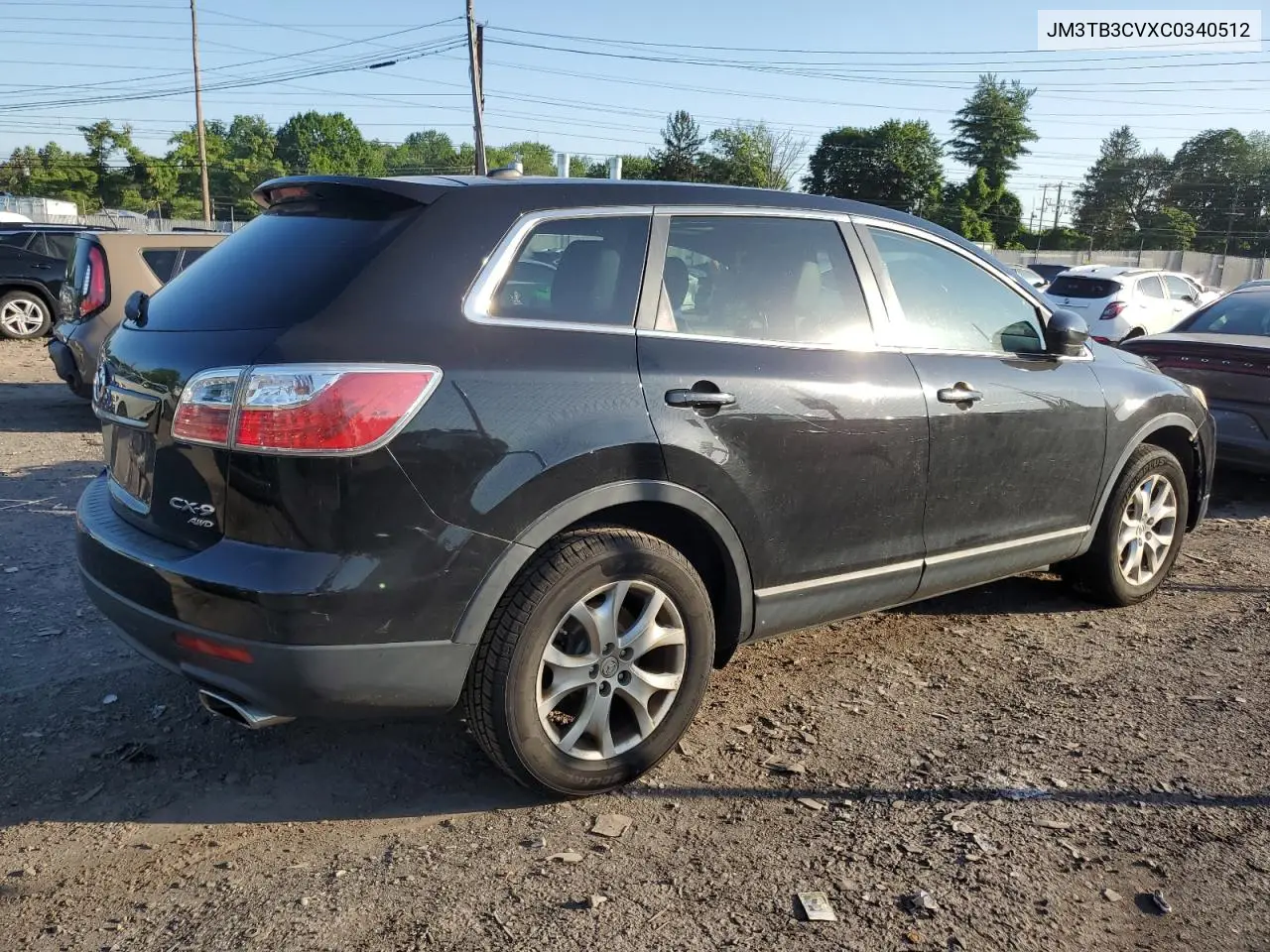 2012 Mazda Cx-9 VIN: JM3TB3CVXC0340512 Lot: 62379825