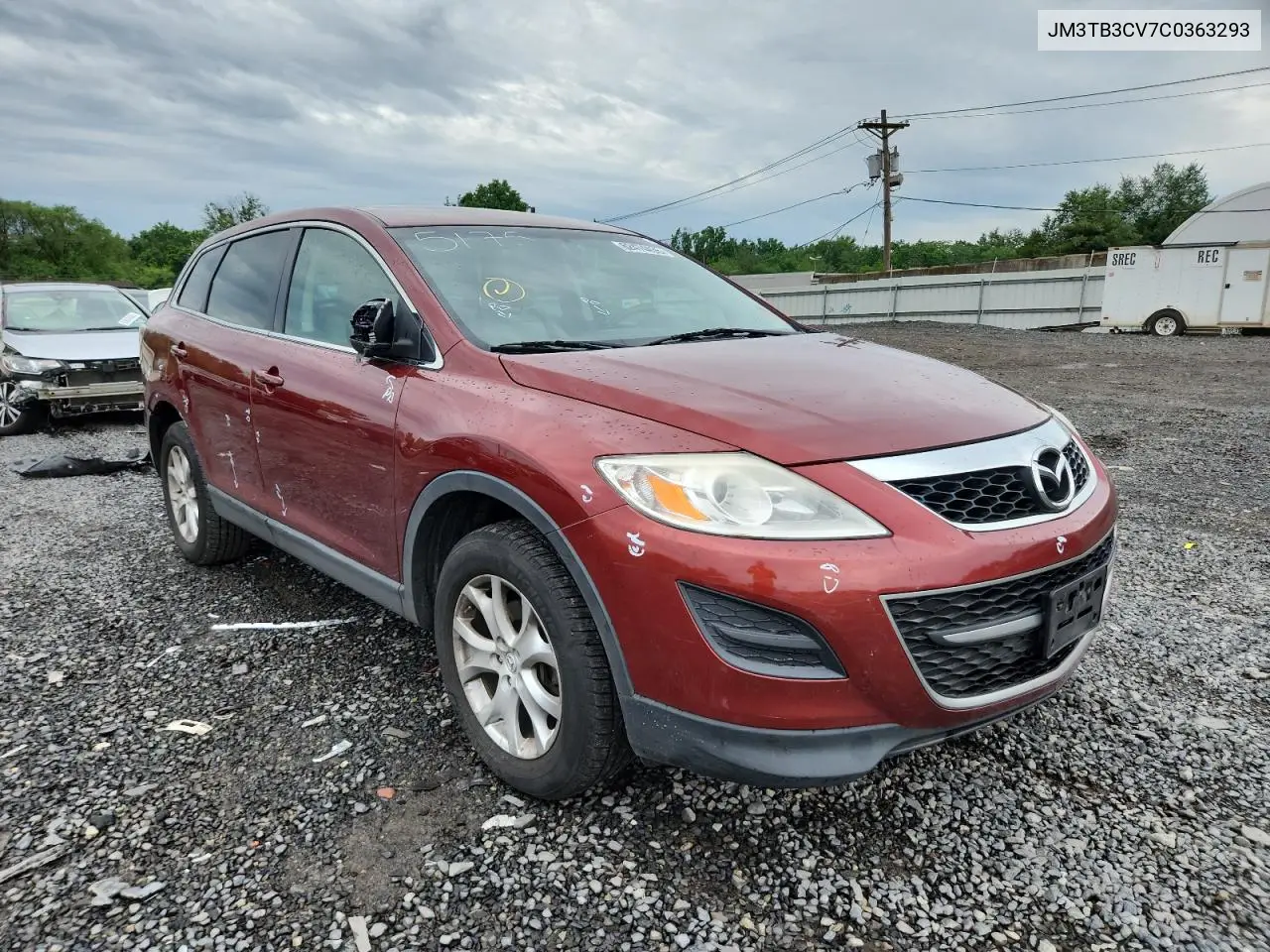 2012 Mazda Cx-9 VIN: JM3TB3CV7C0363293 Lot: 62474435