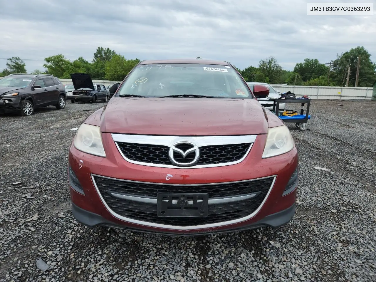 2012 Mazda Cx-9 VIN: JM3TB3CV7C0363293 Lot: 62474435