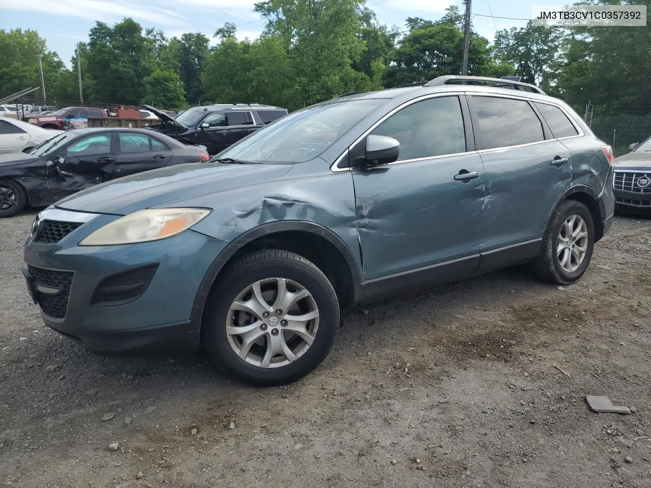 2012 Mazda Cx-9 VIN: JM3TB3CV1C0357392 Lot: 62902135