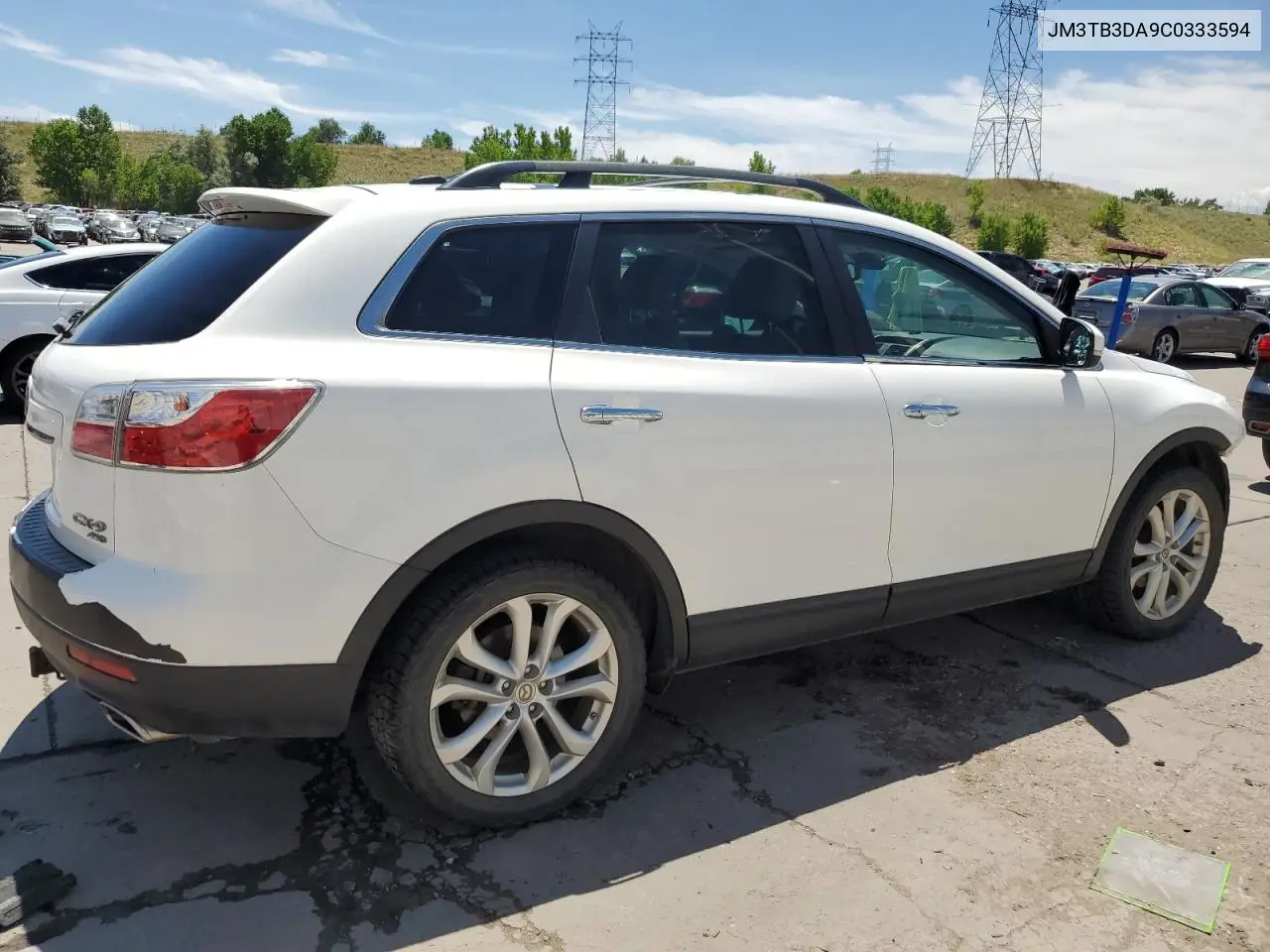 2012 Mazda Cx-9 VIN: JM3TB3DA9C0333594 Lot: 63429245