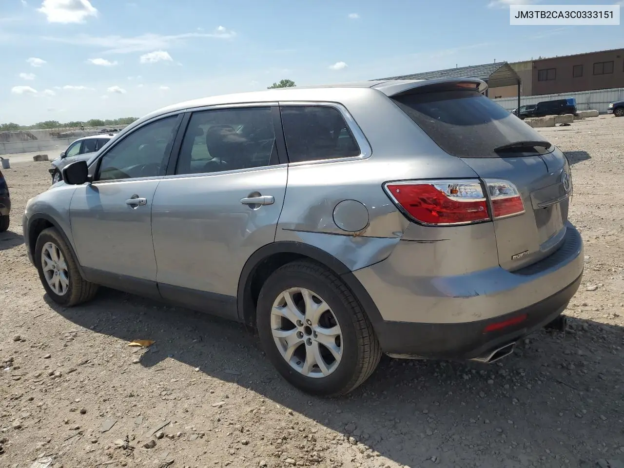 2012 Mazda Cx-9 VIN: JM3TB2CA3C0333151 Lot: 64241395