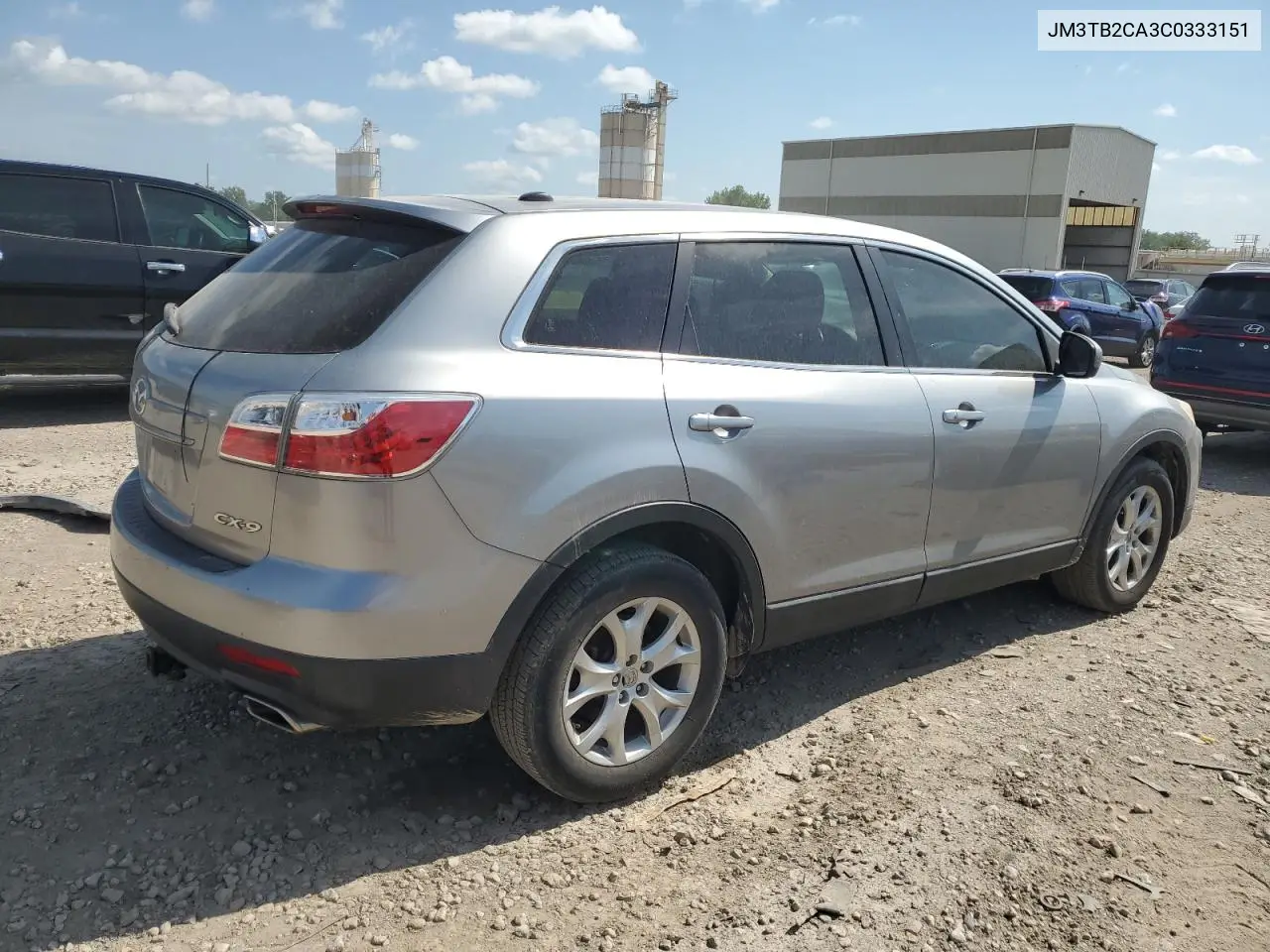 2012 Mazda Cx-9 VIN: JM3TB2CA3C0333151 Lot: 64241395