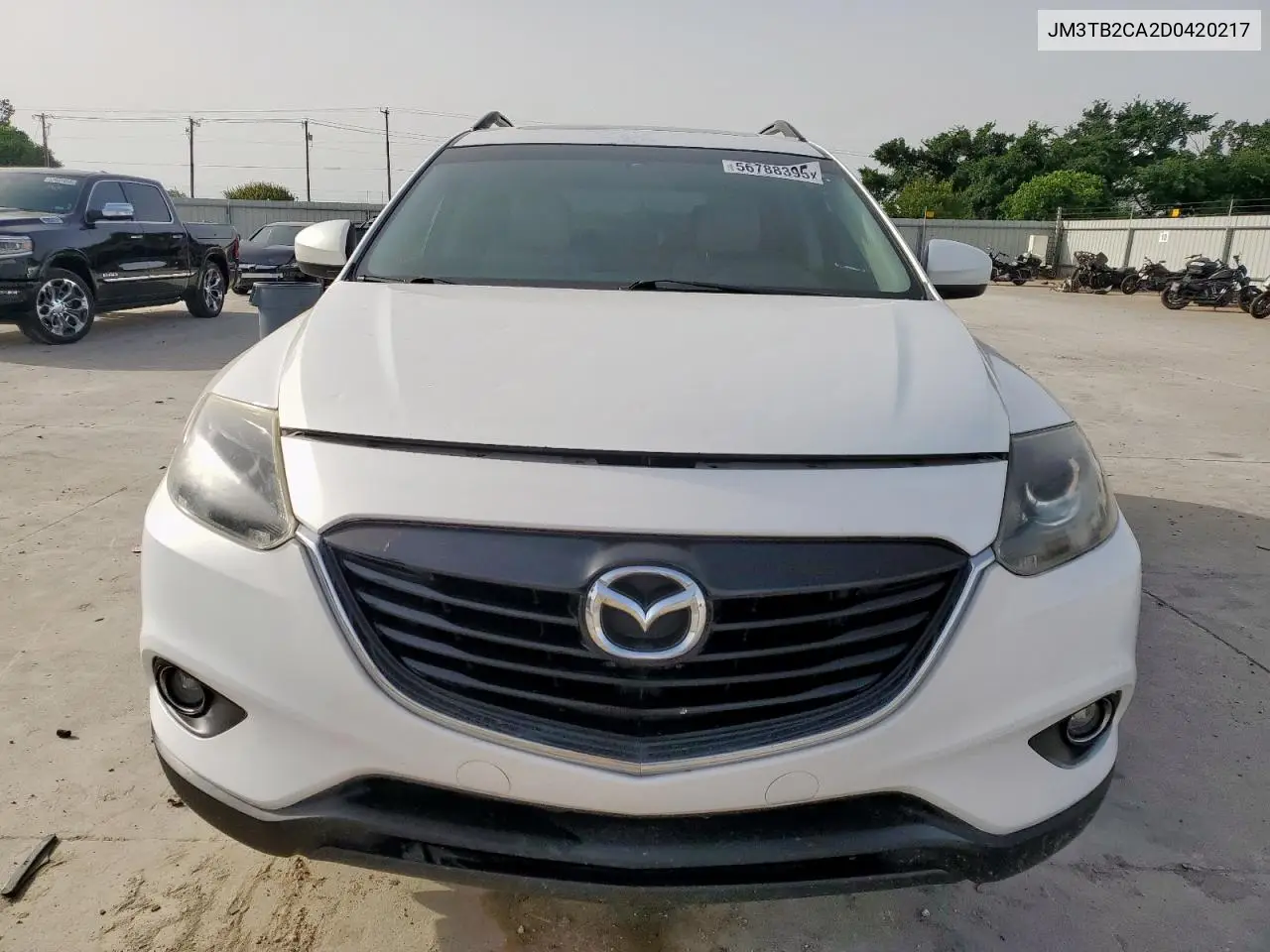 2013 Mazda Cx-9 Touring VIN: JM3TB2CA2D0420217 Lot: 56788395