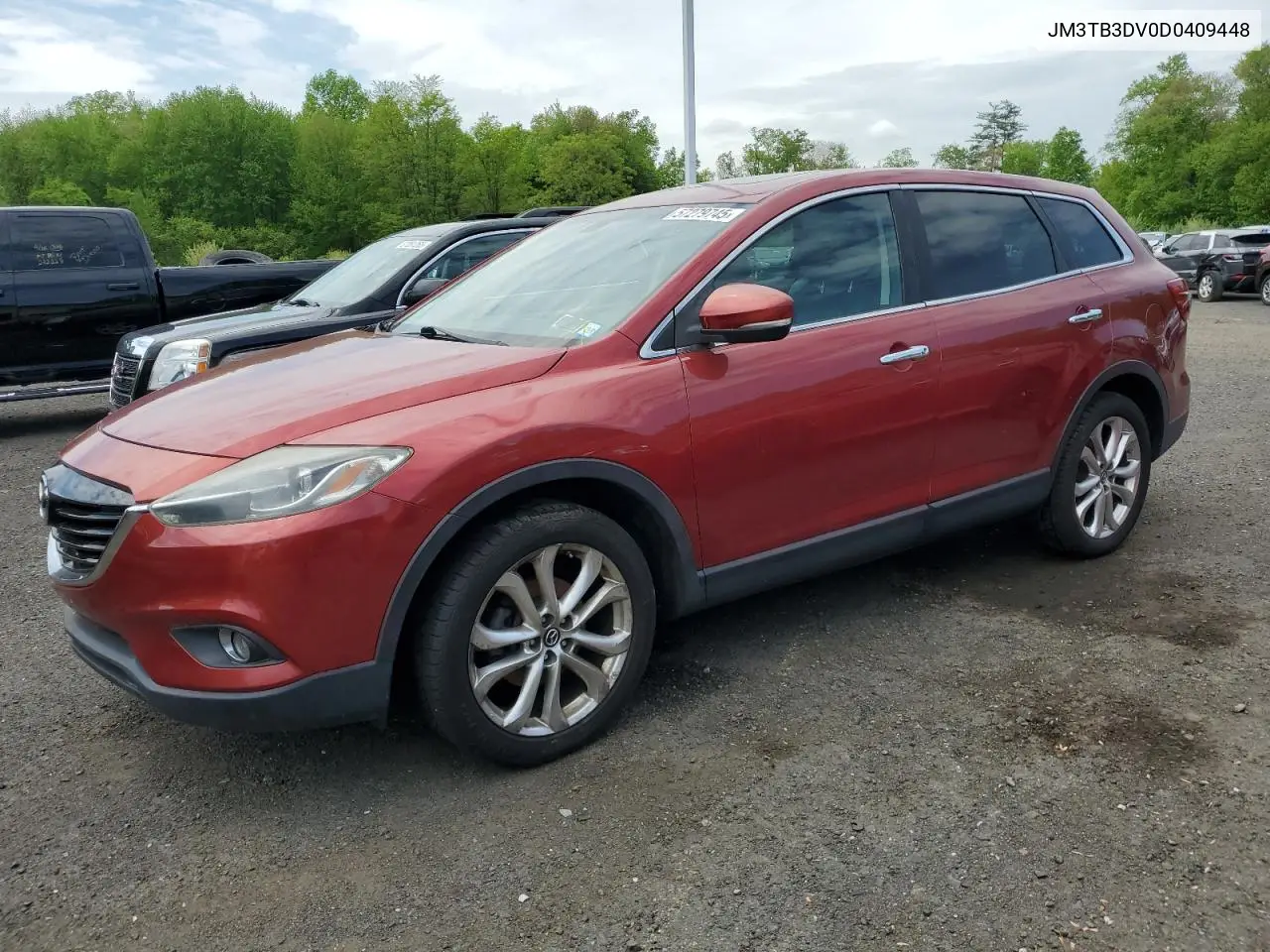 2013 Mazda Cx-9 Grand Touring VIN: JM3TB3DV0D0409448 Lot: 57279745
