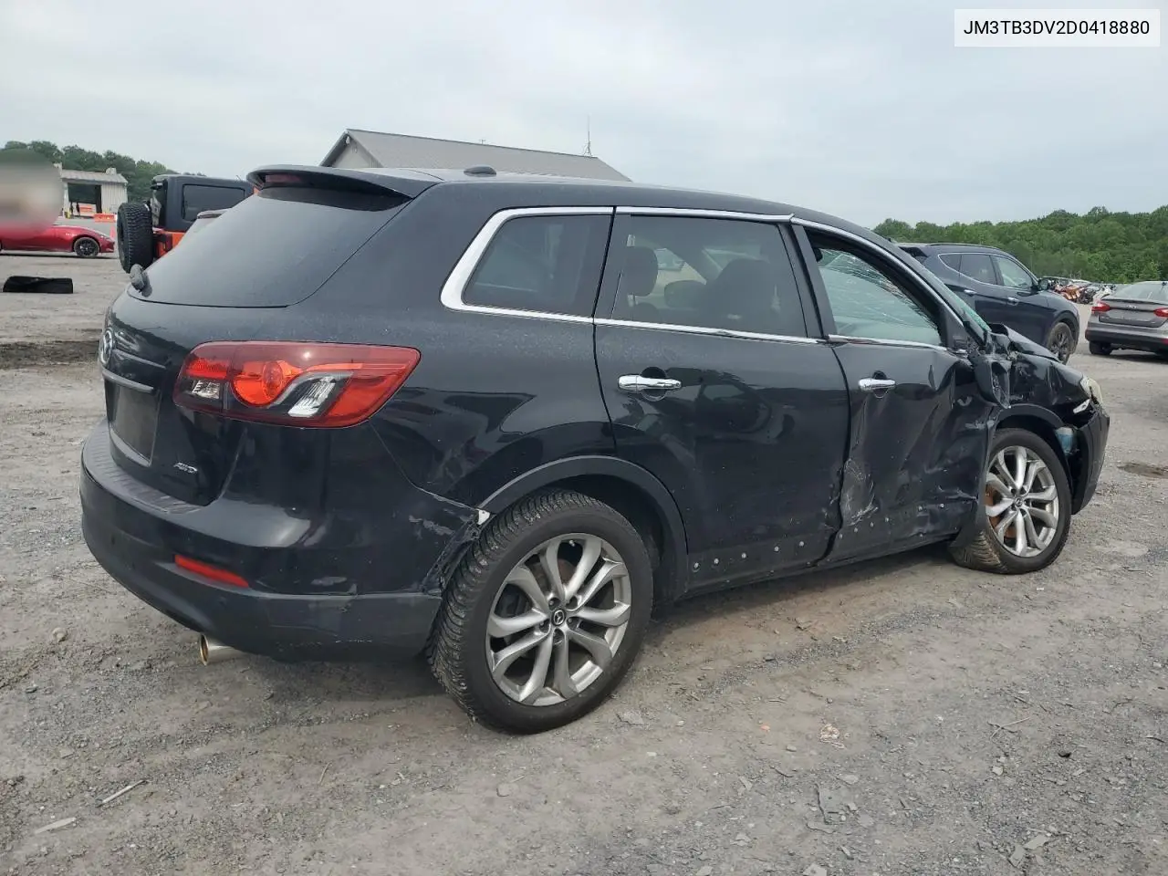 2013 Mazda Cx-9 Grand Touring VIN: JM3TB3DV2D0418880 Lot: 58210975