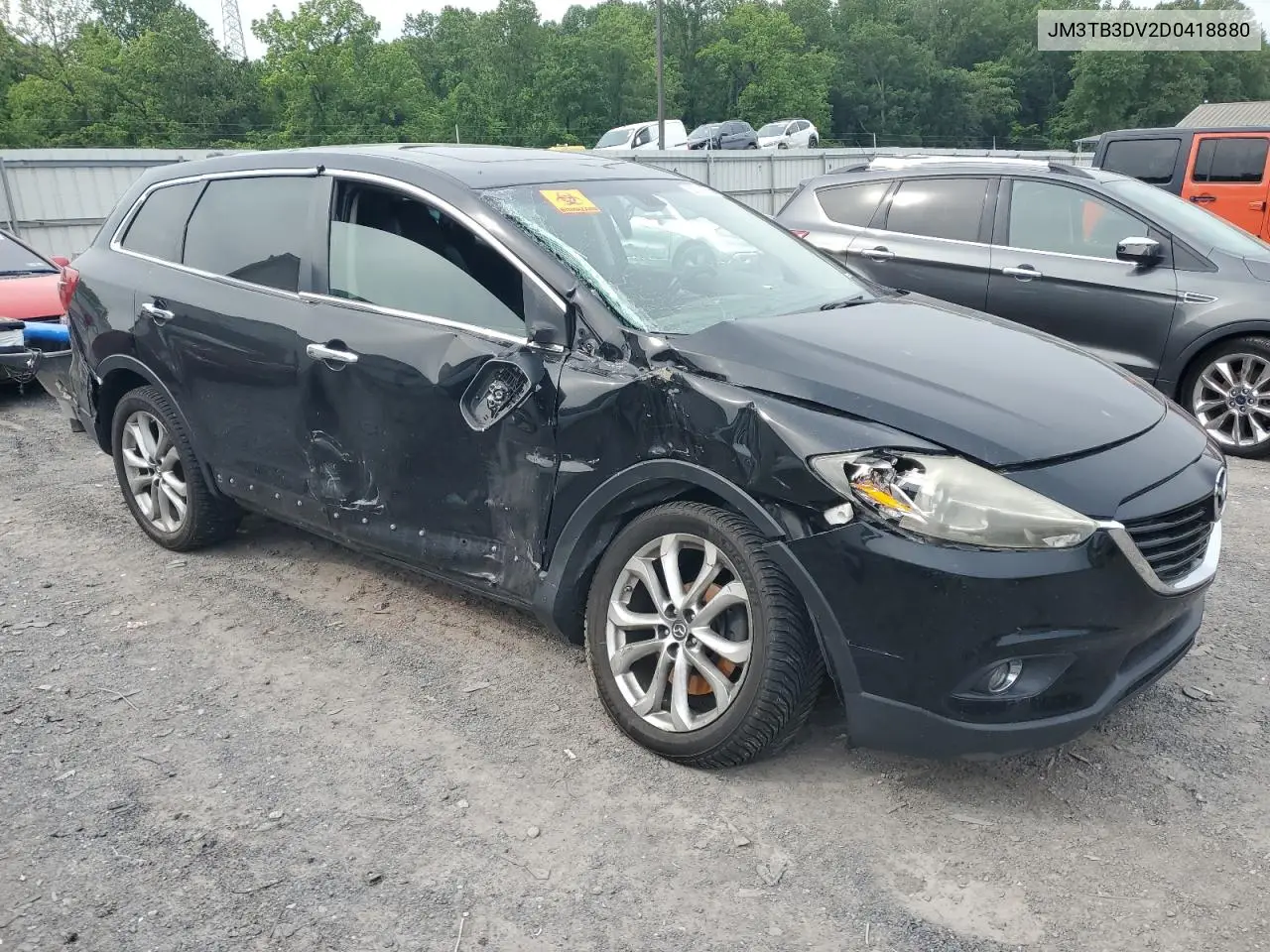 2013 Mazda Cx-9 Grand Touring VIN: JM3TB3DV2D0418880 Lot: 58210975