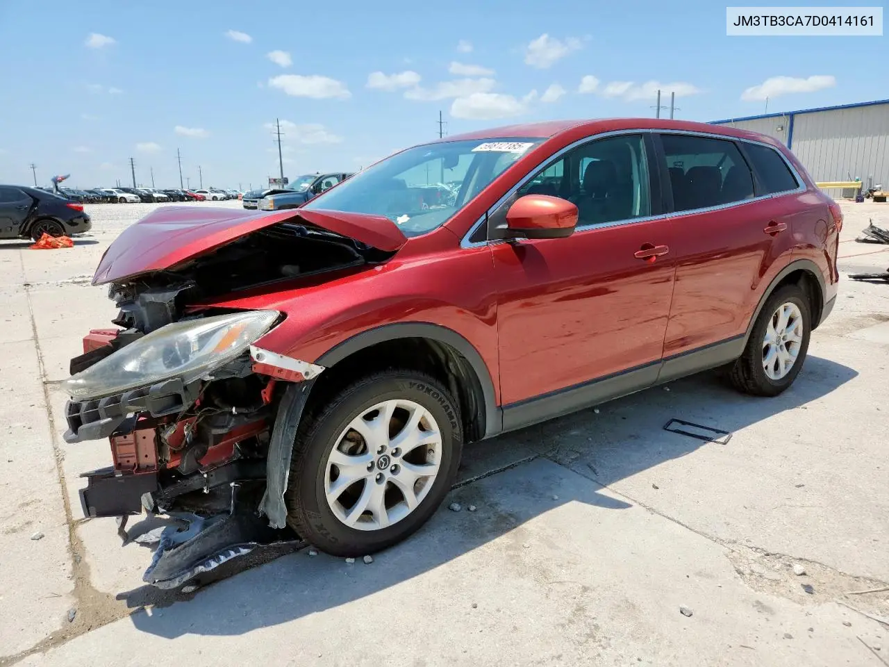 2013 Mazda Cx-9 Touring VIN: JM3TB3CA7D0414161 Lot: 59812185