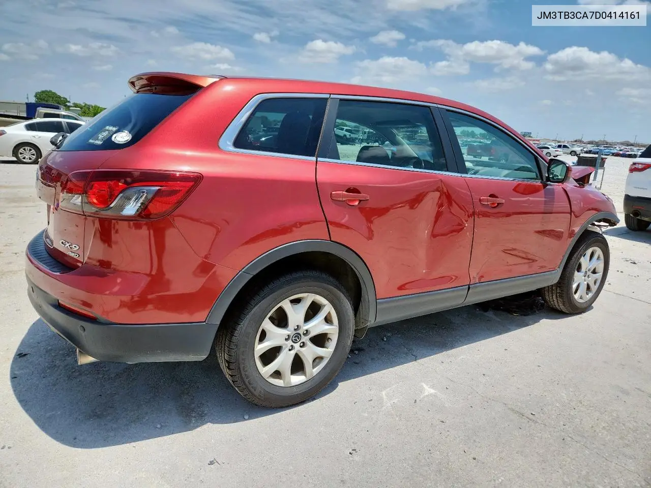 2013 Mazda Cx-9 Touring VIN: JM3TB3CA7D0414161 Lot: 59812185