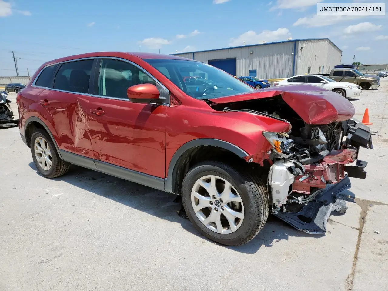 2013 Mazda Cx-9 Touring VIN: JM3TB3CA7D0414161 Lot: 59812185