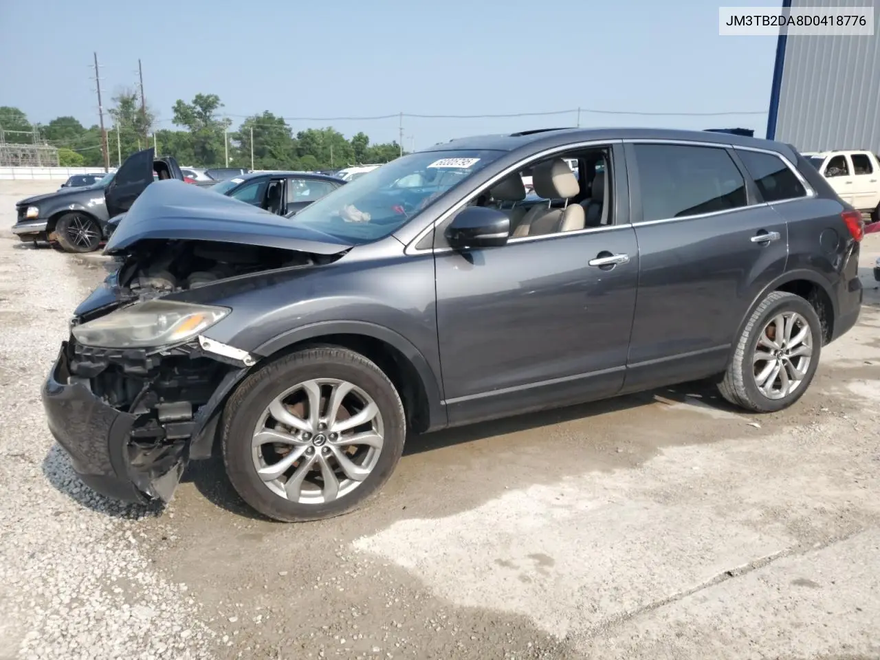 2013 Mazda Cx-9 Grand Touring VIN: JM3TB2DA8D0418776 Lot: 60305795