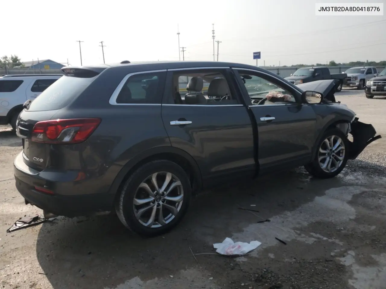 2013 Mazda Cx-9 Grand Touring VIN: JM3TB2DA8D0418776 Lot: 60305795