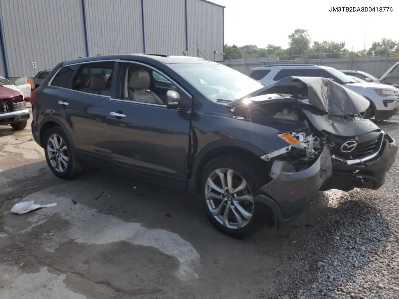 2013 Mazda Cx-9 Grand Touring VIN: JM3TB2DA8D0418776 Lot: 60305795